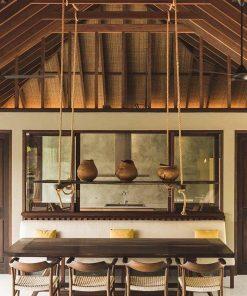 Bàn Ăn Asian Wood Dining Table 29 - Tinh Tế Cho Không Gian Phòng Bếp Hiện Đại
