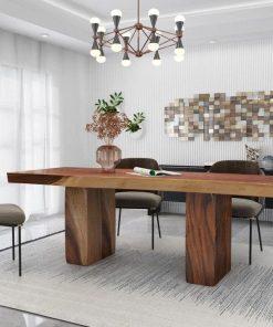 Bàn Ăn Asian Wood Dining Table 6 - Tinh Tế Cho Không Gian Phòng Bếp Hiện Đại