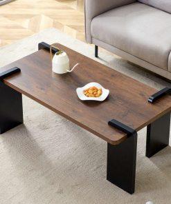 Bàn Cà Phê Gỗ Tinh Tế - Minimalist Wooden Coffee Table 40