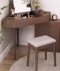 Bàn Trang Điểm Gỗ Minimalist Wooden Dressing Table 33 - Sự Tinh Tế Trong Từng Chi Tiết