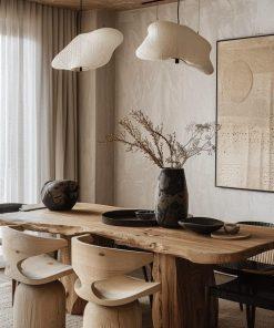 Bộ Bàn Ăn Gỗ Minimalist Wood Dining Set 44 – Sự Gắn Kết Trong Từng Bữa Cơm