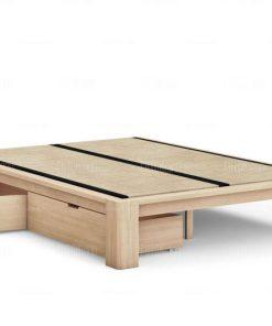 Giường Ngủ Natural Wood Tatami – Sự Hòa Quyện Giữa Tối Giản Và Ấm Cúng