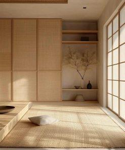 Khám Phá Sự Tinh Tế Và Ấm Cúng Với Thiết Kế Phòng Khách Ryokan