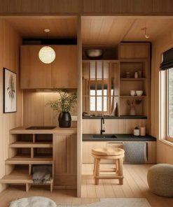 Khám Phá Sự Tinh Tế Với Thiết Kế Nội Thất Phòng Khách Phong Cách Ryokan