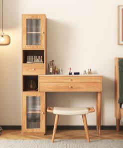 Khám Phá Vẻ Đẹp Tinh Tế Cùng Bàn Trang Điểm Gỗ Minimalist