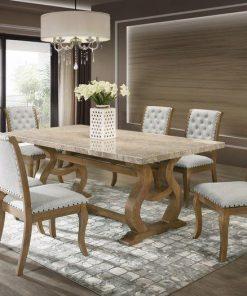 Minimalist Wood Dining Set 24 - Tinh Tế Cho Không Gian Bếp Ấm Cúng