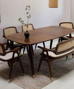 Minimalist Wood Dining Set 39 – Góc Ấm Áp Cho Mọi Bữa Cơm Gia Đình
