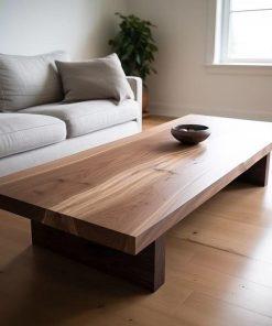 Minimalist Wooden Coffee Table 54