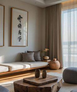 Ryokan Living Room Design 17