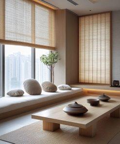 Ryokan Living Room Design 18