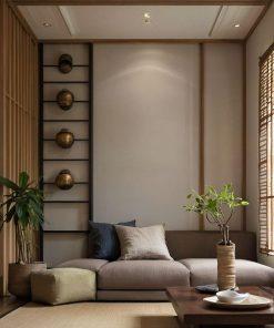 Ryokan Living Room Design 19