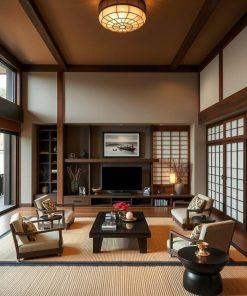 Ryokan Living Room Design 7
