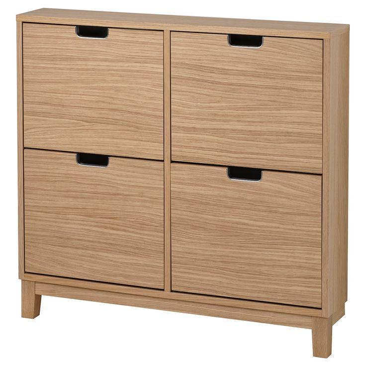 Solid Wood Shoe Cabinet 53
