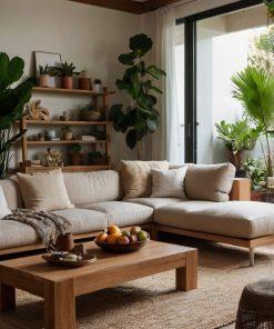 Warm Wood Wow Living Room_ Net am ap tu nhien cho khong gian song cua ban_0