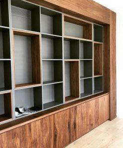 Zen Bookshelf Design 30 – Tinh Tế Cho Không Gian Sống Hiện Đại
