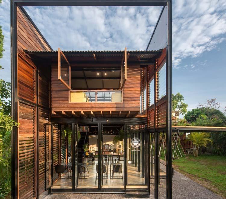 thi công quán cafe phong cách Nhật Bản tại Đà Lạt, Lâm Đồng