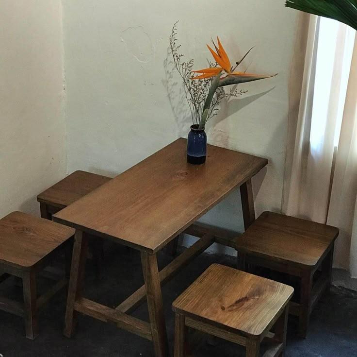 thi công quán cafe phong cách vintage tại Đà Lạt, Lâm Đồng
